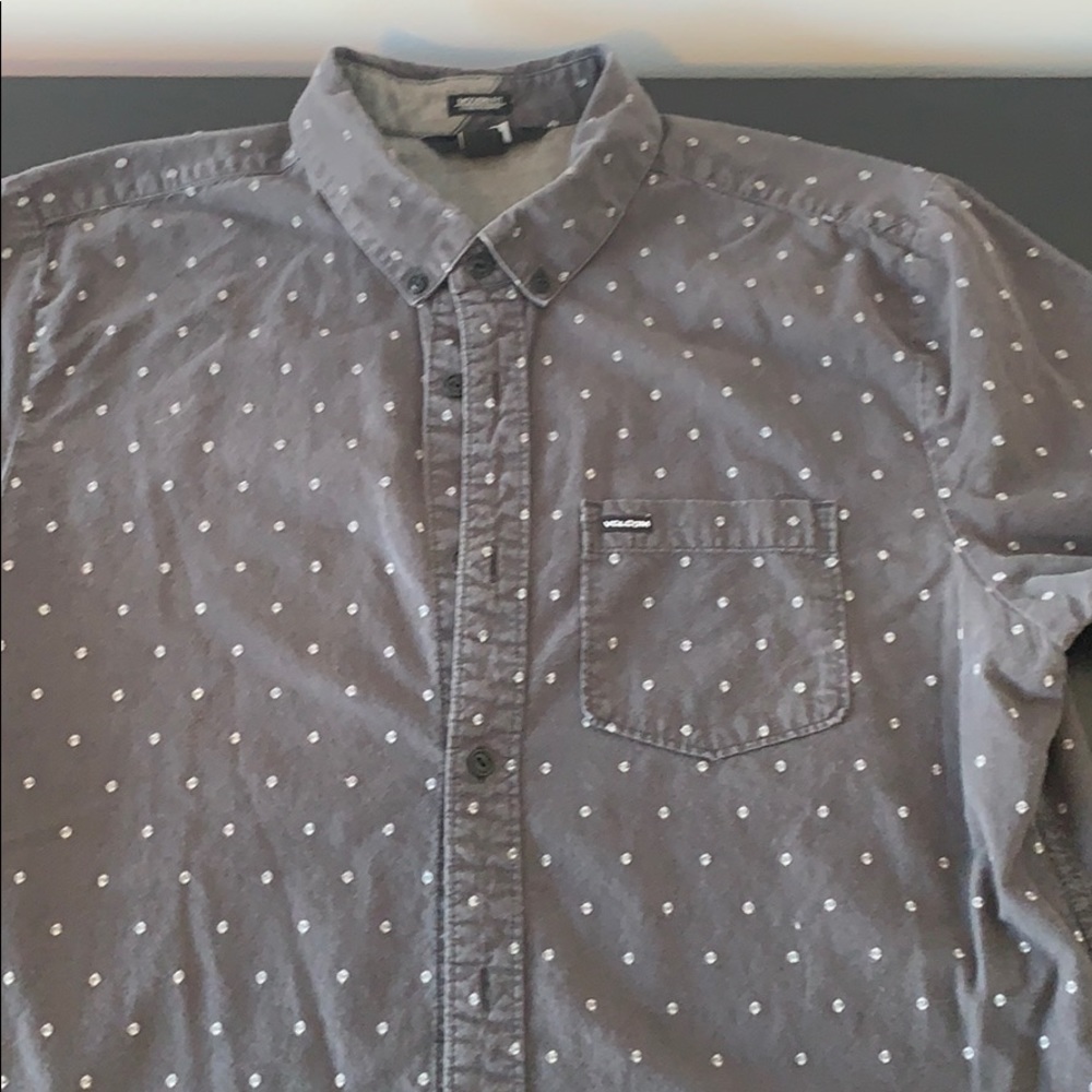Volcom Short Sleeve Button Down Shirt